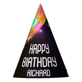 Pickleball Sports Neon Thema Diskothek Party Partyhütchen