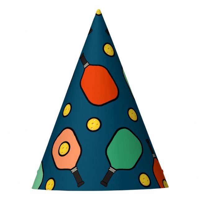 Pickleball Sports Partyhütchen (Vorderseite)