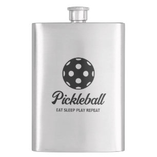 Pickleball-Sportstahlgetränk Flachmann