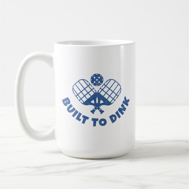 Pickleball Sprichwort Funny Kaffeetasse (Links)