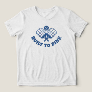 Pickleball Sprichwort Funny Tri-Blend Shirt