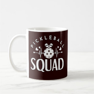 Pickleball Squad Bestes Geschenk für Sport Kaffeetasse