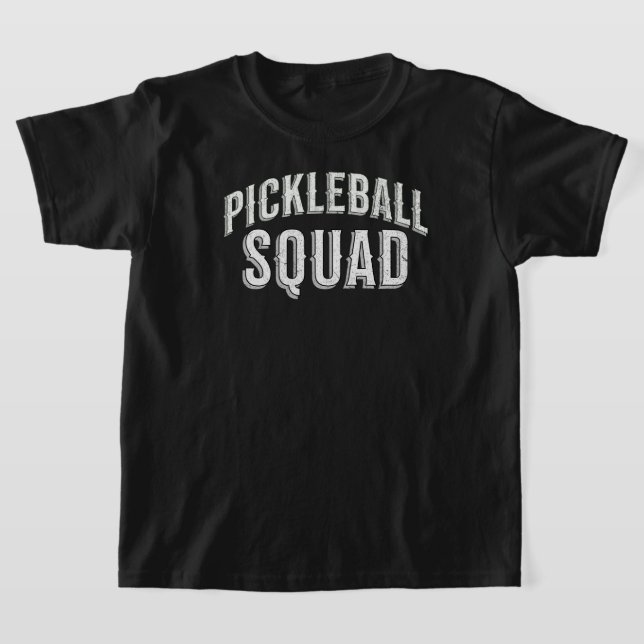 Pickleball Squad Team Turnier T-Shirt (Ablage )
