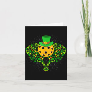 Pickleball St. Patricks Day Glückspickleballspiele Karte