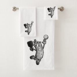 Pickleball Star Badhandtuch Set