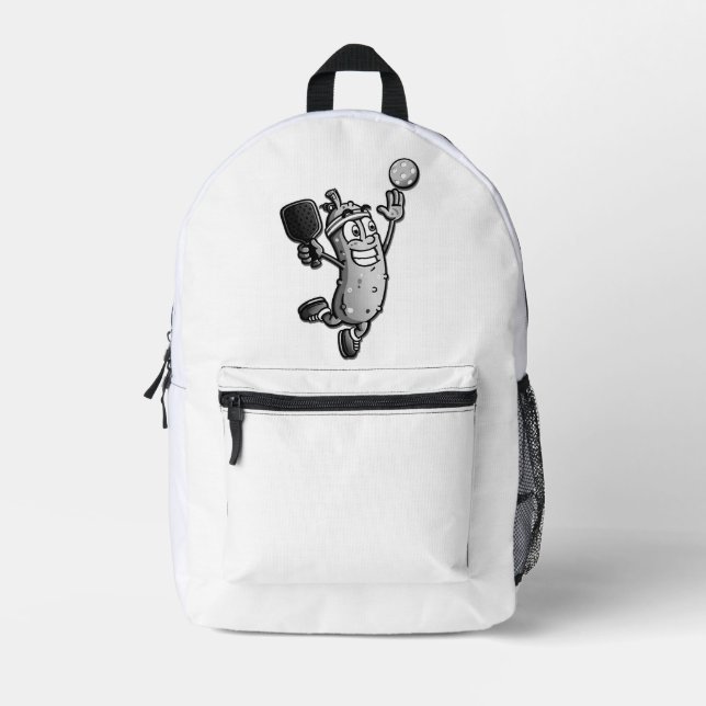 Pickleball Star Bedruckter Rucksack (Vorderseite)