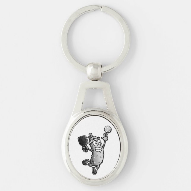 Pickleball Star Schlüsselanhänger (Vorderseite)