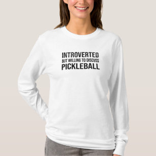 Pickleball stellt vor, Field Player Hobby zu spiel T-Shirt