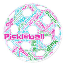 Pickleball-Sticker