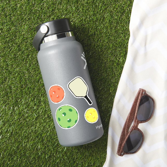 Pickleball Stickers Aufkleber (HydroFlask Insitu)