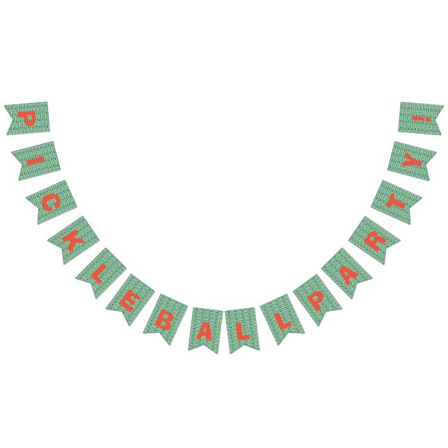 Pickleball Summer Wimpelkette (Alle)