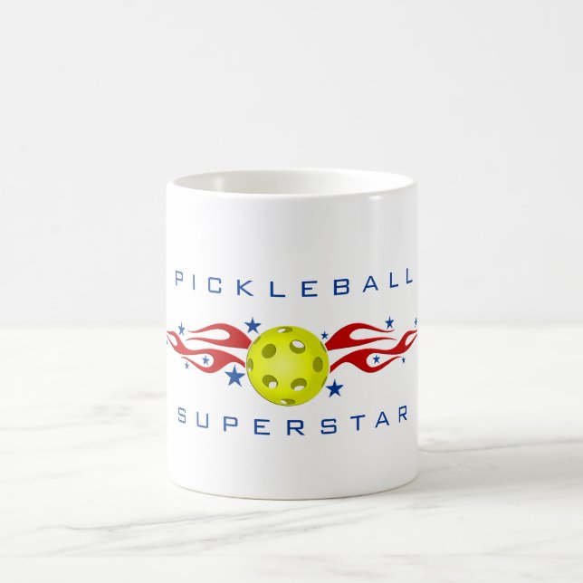 Pickleball Superstar-Kaffee-Tasse Tasse (Mittel)