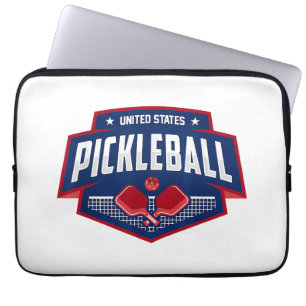 Pickleball Support Team Pickleball Player USA Laptopschutzhülle