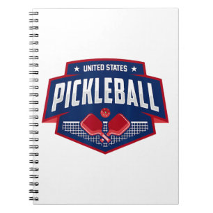 Pickleball Support Team Pickleball Player USA Notizblock