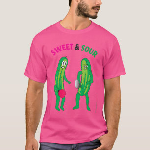 Pickleball süß und sauer T-Shirt