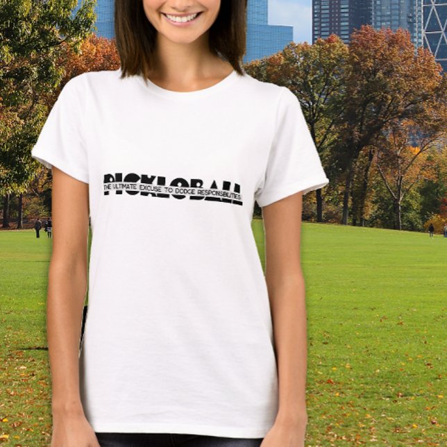 Pickleball-T-Shirt-Spaß T-Shirt (Von Creator hochgeladen)