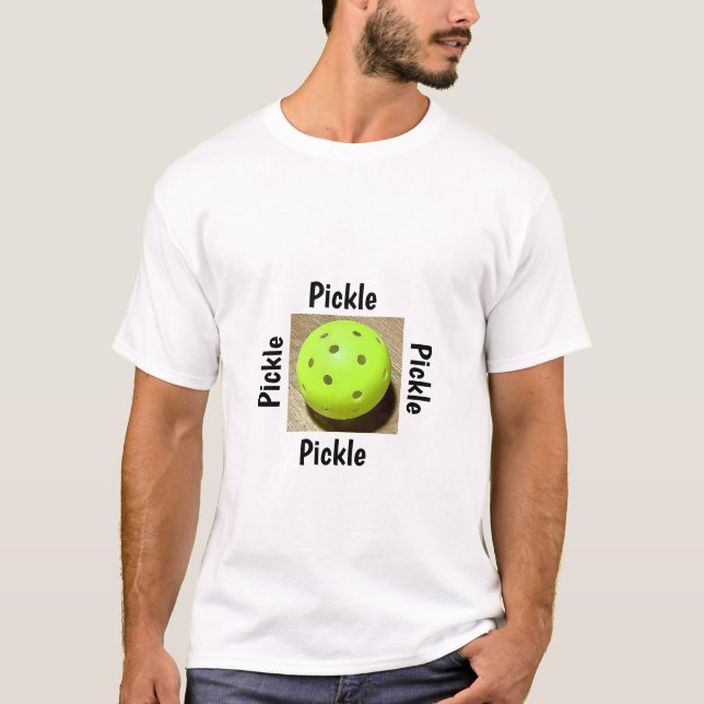 Pickleball-T-Shirt T-Shirt (Vorderseite)