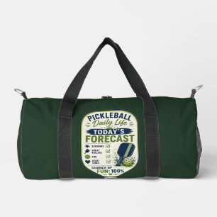 Pickleball Tagesvorhersage Duffle Bag