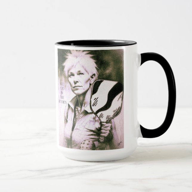 Pickleball Tasse - "See you in the Kitchen" (Rechts)