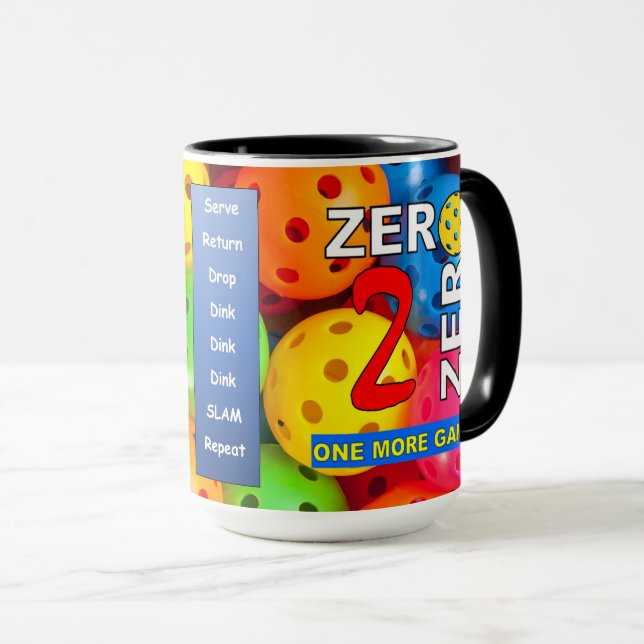 Pickleball-Tasse Tasse (VorderseiteRechts)