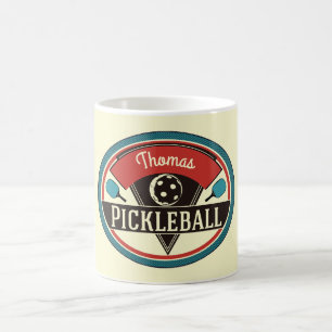 Pickleball-Tasse - Vintage-Design Kaffeetasse