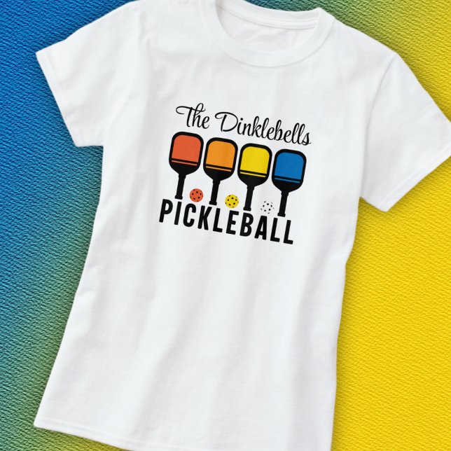 Pickleball Team League T-Shirt (Von Creator hochgeladen)