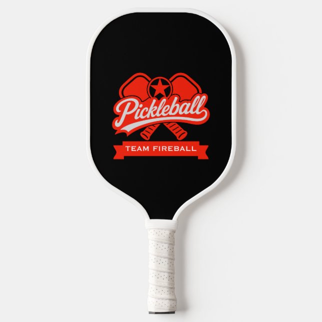 Pickleball-Teamspieler Pickleball Schläger (Vorderseite)