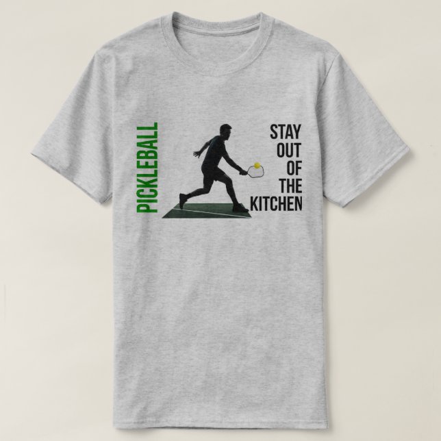 PICKLEBALL: THE RED ZONE  T-Shirt (Design vorne)