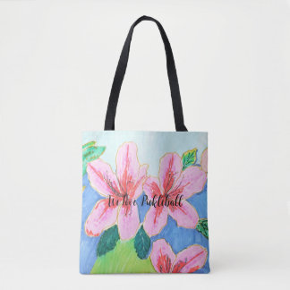 Pickleball Tote Tasche von Ariella & Lily Designs.