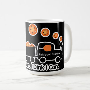 Pickleball Training I Dink I Can Orange Ball Kaffeetasse