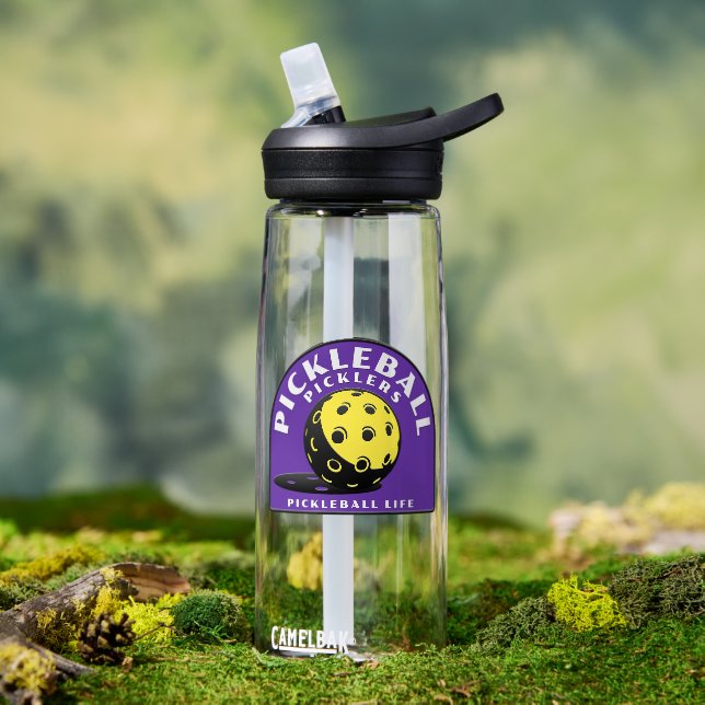 Pickleball Trinkflasche (Außenbereich (gedreht))