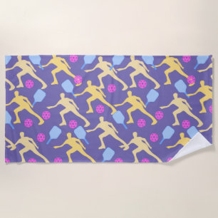 Pickleball Tropical Strandtuch