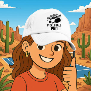 Pickleball Trucker Hut mit Pro-Paddle-Power Truckerkappe