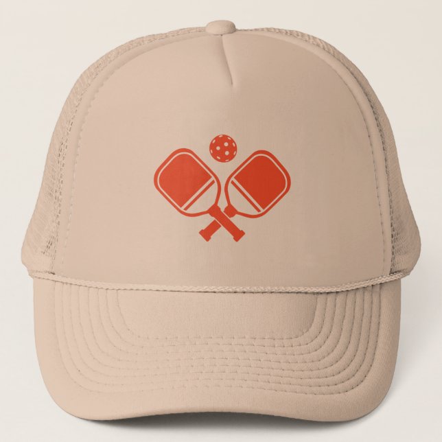Pickleball Truckerkappe (Vorderseite)