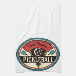 Pickleball Tuch - Vintager Entwurf