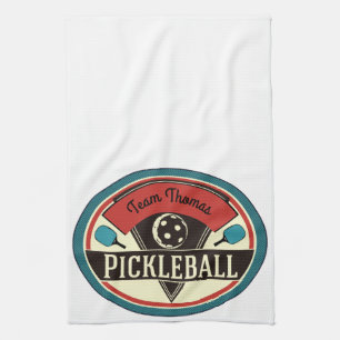 Pickleball Tuch - Vintager Entwurf