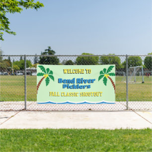 Pickleball-Turnier 4 x 8 Außenbanner Banner