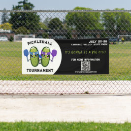 Pickleball Turnier Dill Pickle Team Game Event Banner