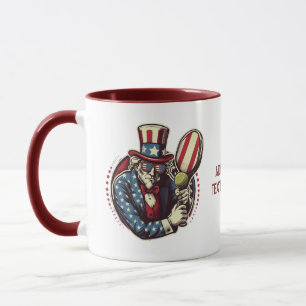 Pickleball Unabhängigkeitstag Pickleball Patriot Tasse
