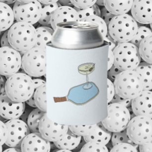 Pickleball und Martini Dosenkühler