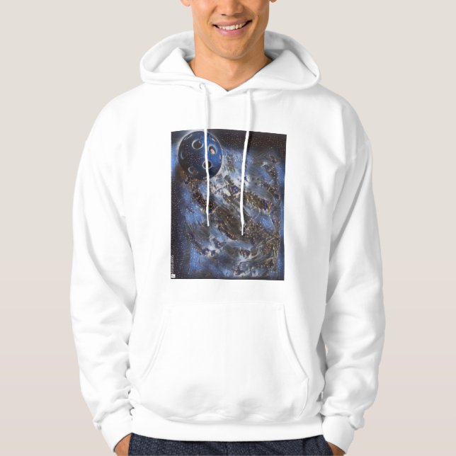 Pickleball_Universe/Galaxy-Hoody  Hoodie (Vorderseite)