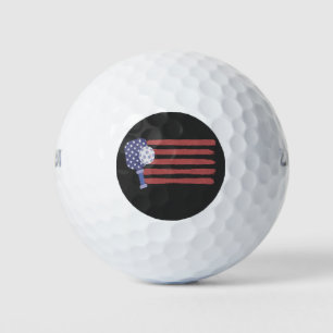 Pickleball US-Flagge - Amerikanischer Patriotische Golfball