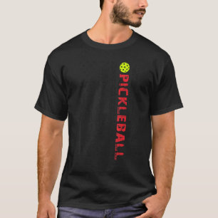 Pickleball USA Amerikanische Flagge US-Spieler Pad T-Shirt