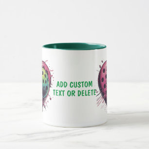Pickleball Valentine Geschenk Pickleballer Couple Tasse