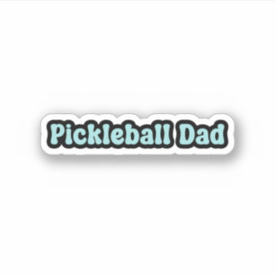 Pickleball-Vater Aufkleber