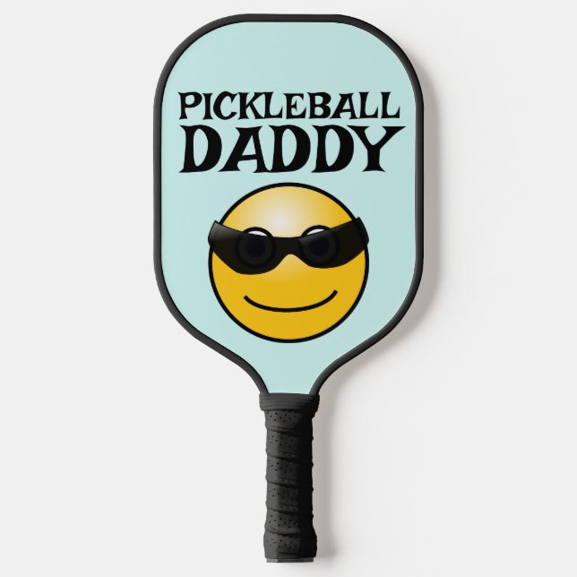 PICKLEBALL VATER DADDY FUNNY PADDLE (Vorderseite)