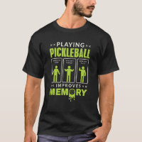 Pickleball verbessert das Retro-grüne Bild