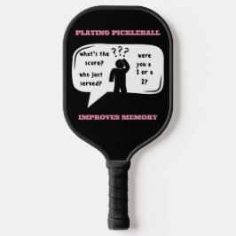Pickleball verbessert Gedächtnisfreudigkeit Pickleball Schläger