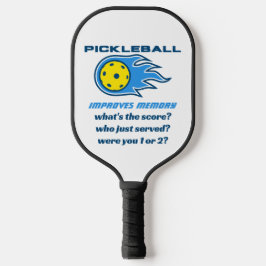 Pickleball verbessert Gedächtnisgefühl Schläger
