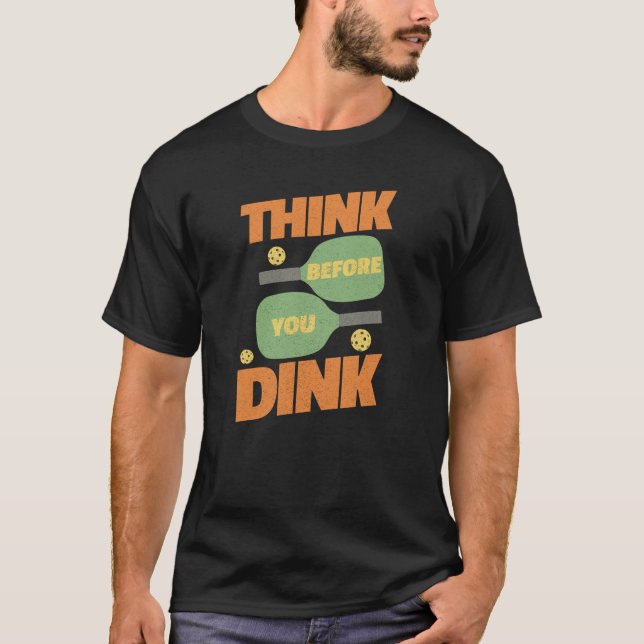 Pickleball Vintager Dink T-Shirt (Vorderseite)